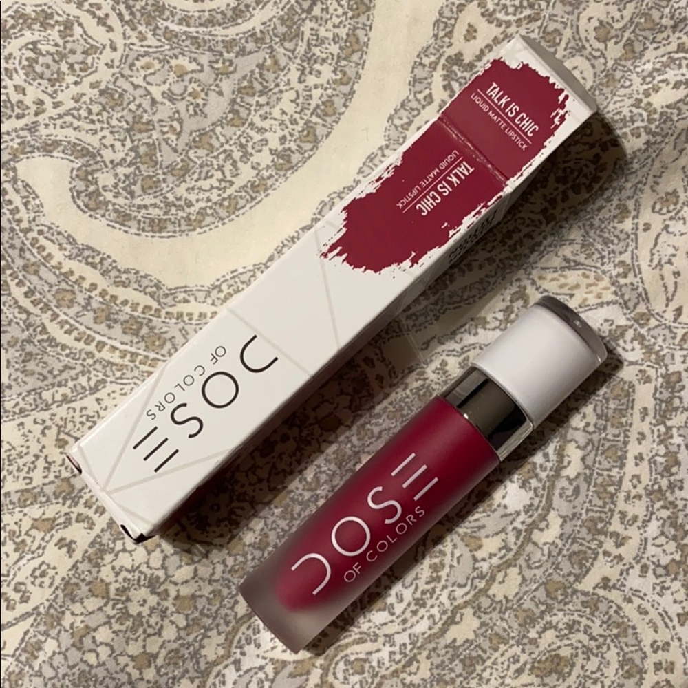Dose of colors talk is chic liquid matte lipstick